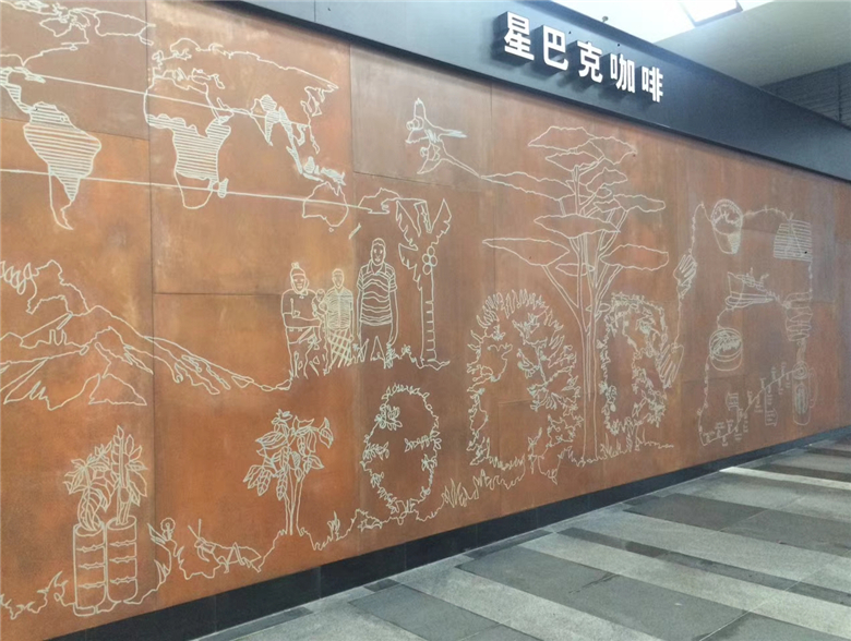 小店耐候钢幕墙